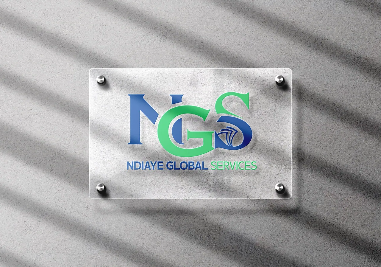 Plaque professionnelle Ndiaye Global Services